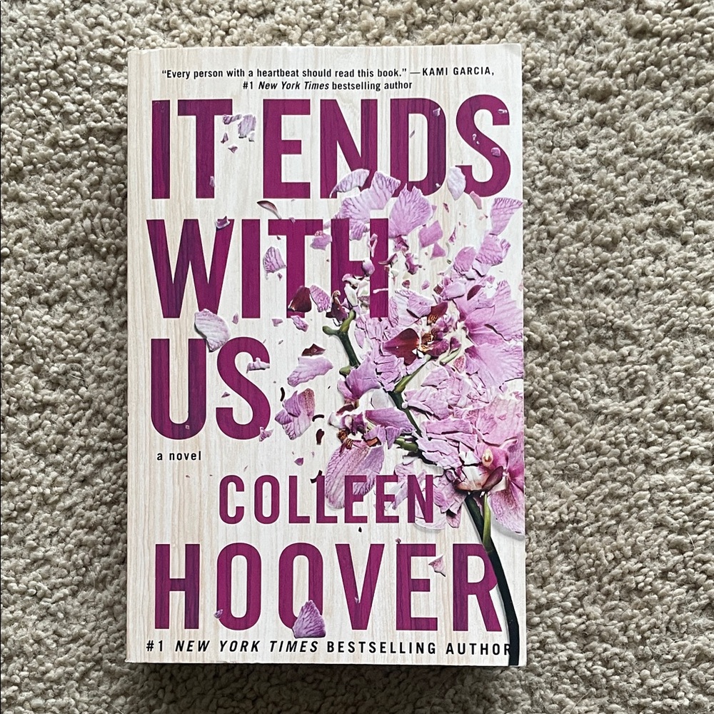 'It Ends With Us' Book By Colleen Hoover